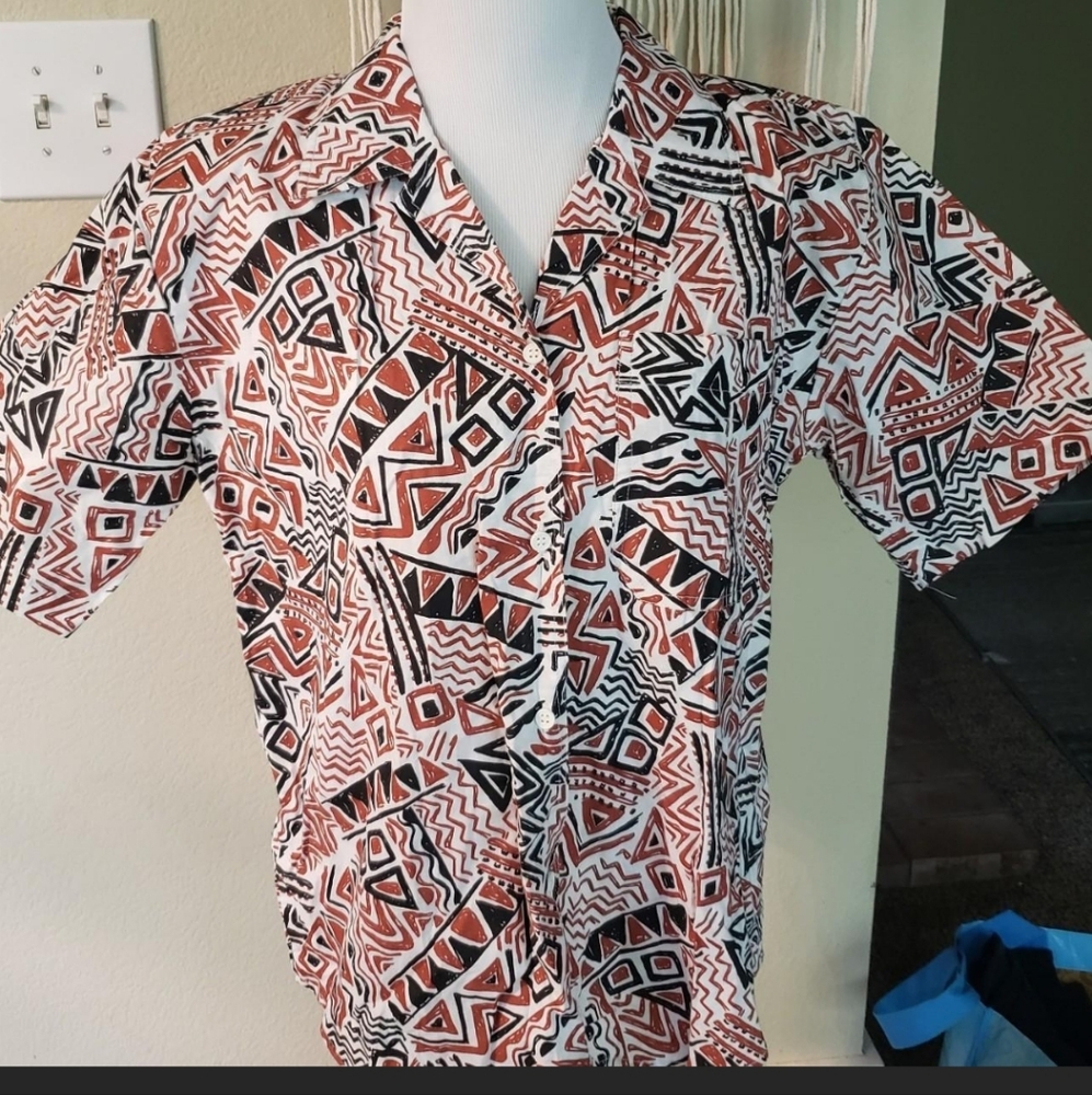 Assemblage Men's VINTAGE Button-up